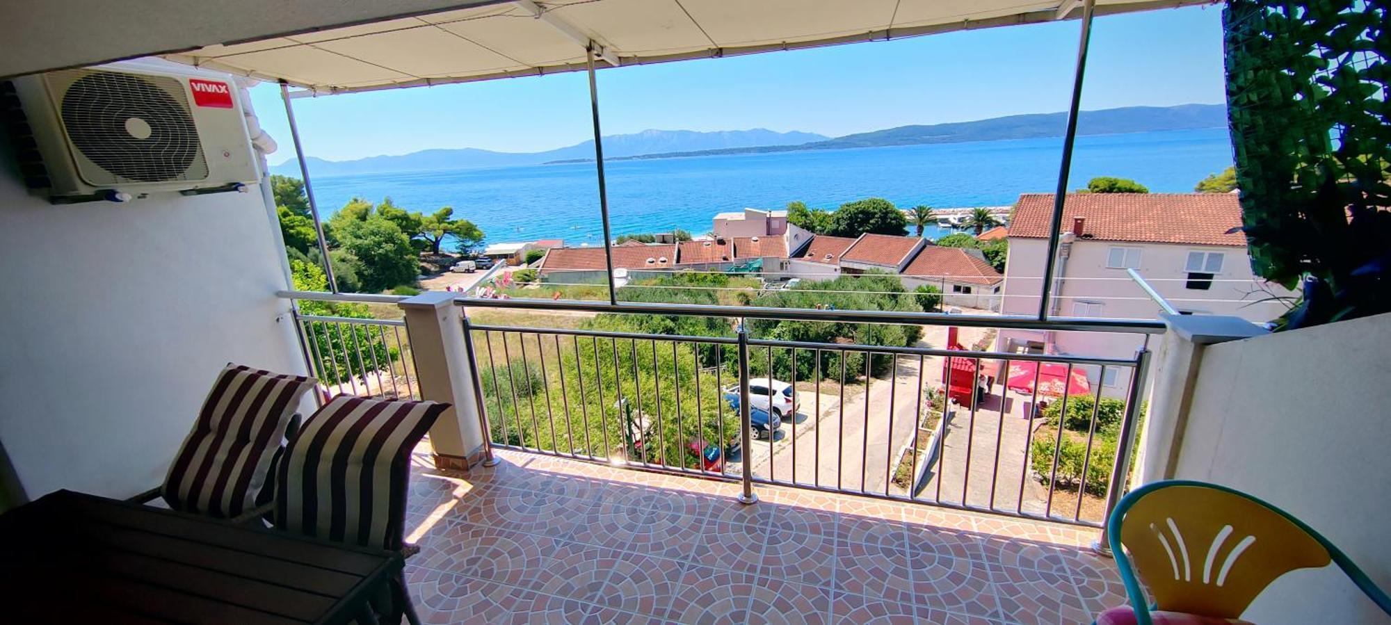 Apartmani ANDRIJA Zivogosce Bagian luar foto