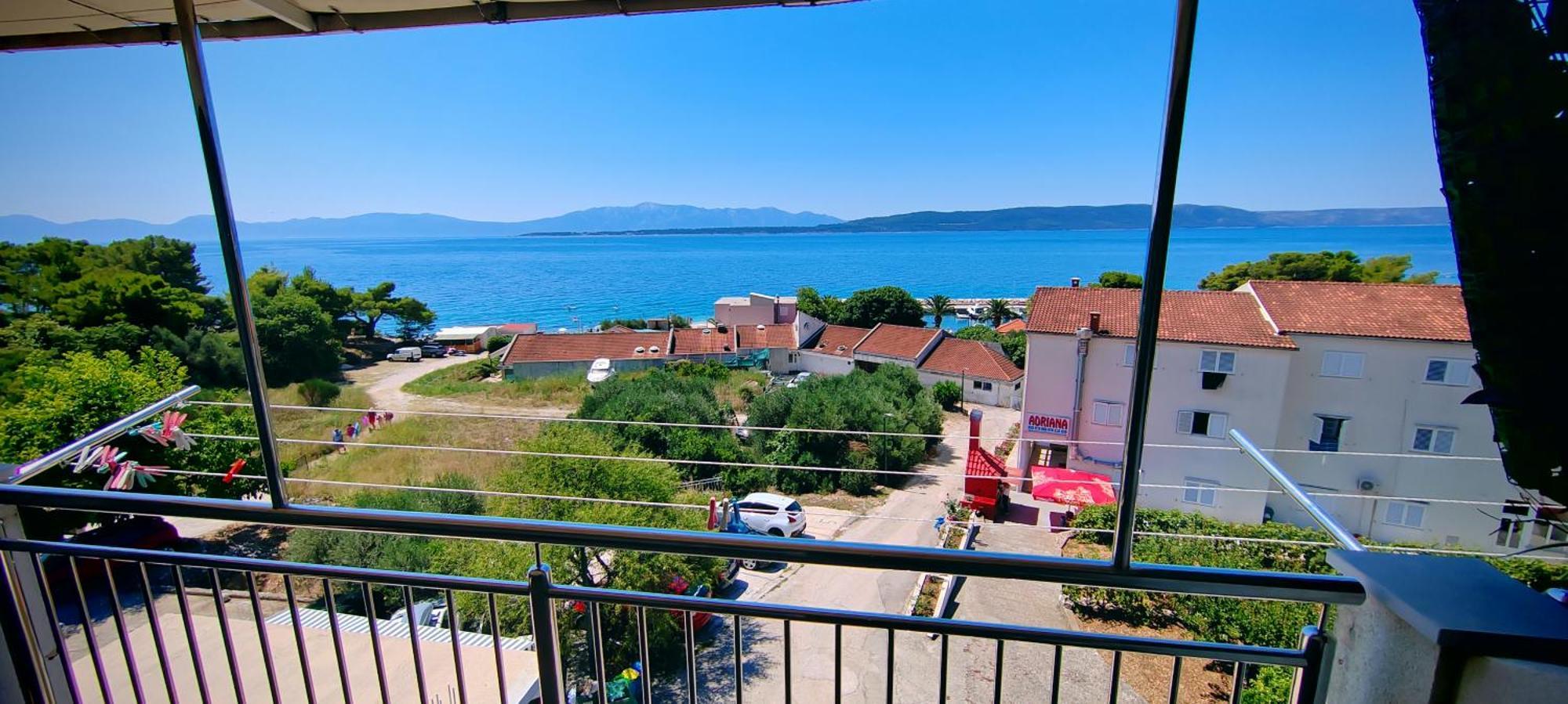 Apartmani ANDRIJA Zivogosce Bagian luar foto